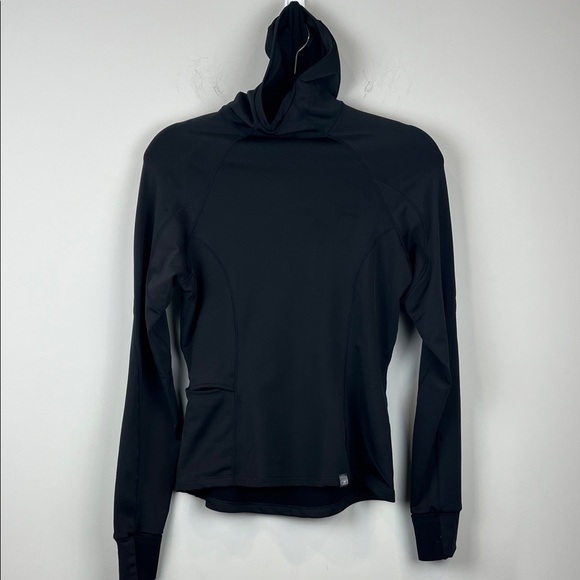 SUGOI Black Speedster Running Performance Hoodie Fleece-Lined Pullover - Picture 1 of 8